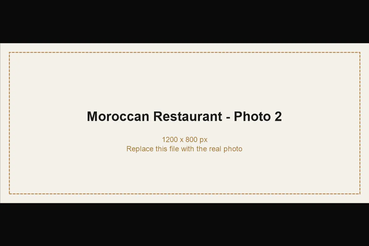 Moroccan Restaurant